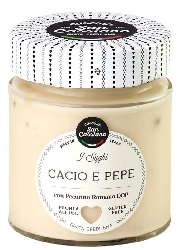Cascina San Cassiano Omáčka sýr Pecorino a černý pepř