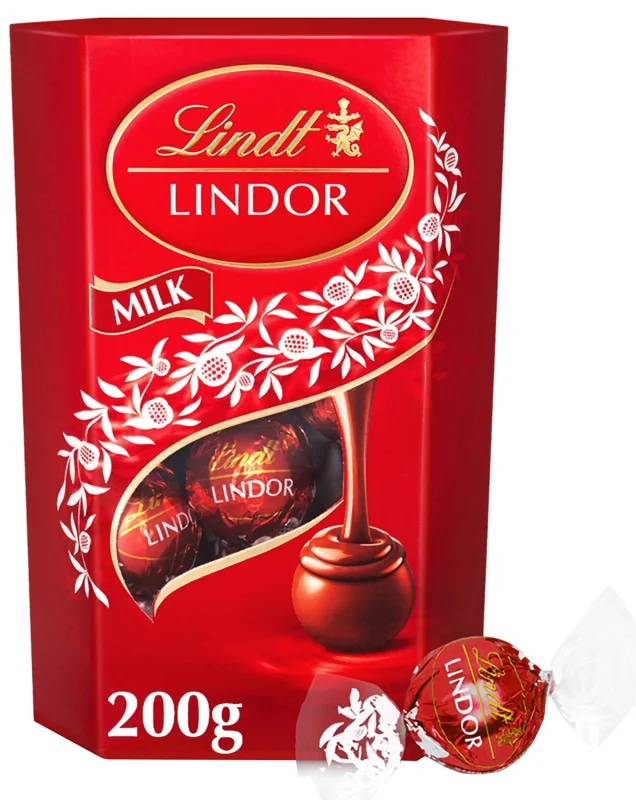 Lindt Bonboniéra LINDOR pralinky Mléčná čokoláda