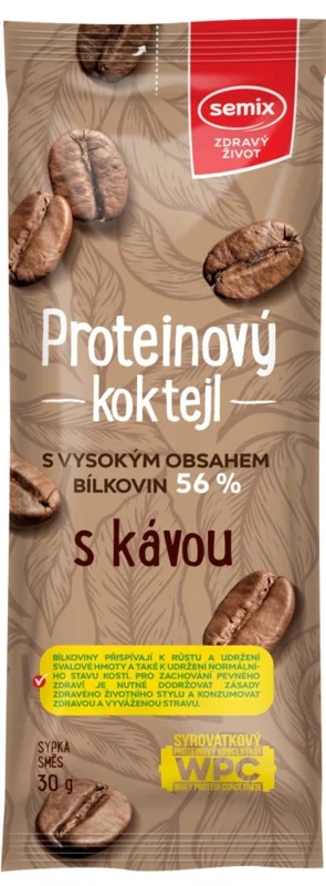 SEMIX Proteinový koktejl s kávou