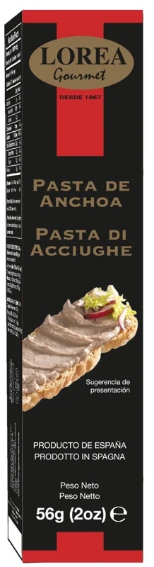 Lorea Ančovičková pasta