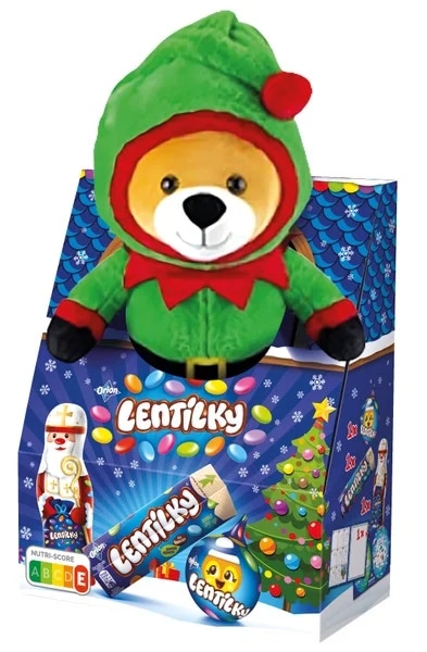 ORION Lentilky Nadílka s plyšovou hračkou