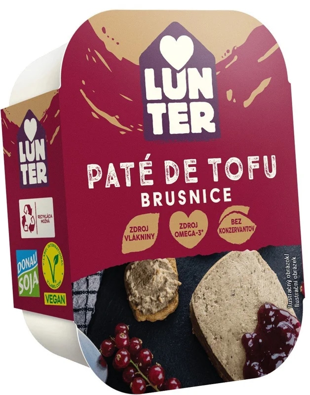Lunter Paté de tofu brusinka