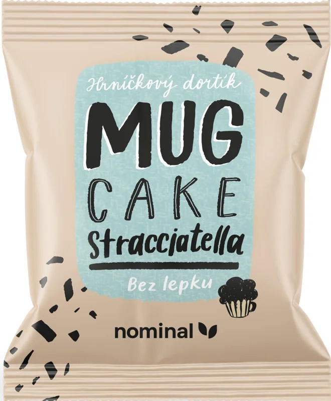 NOMINAL Mug cake stracciatella bez lepku