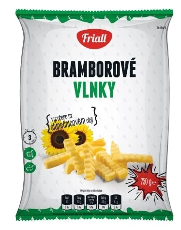 Friall Bramborové vlnky