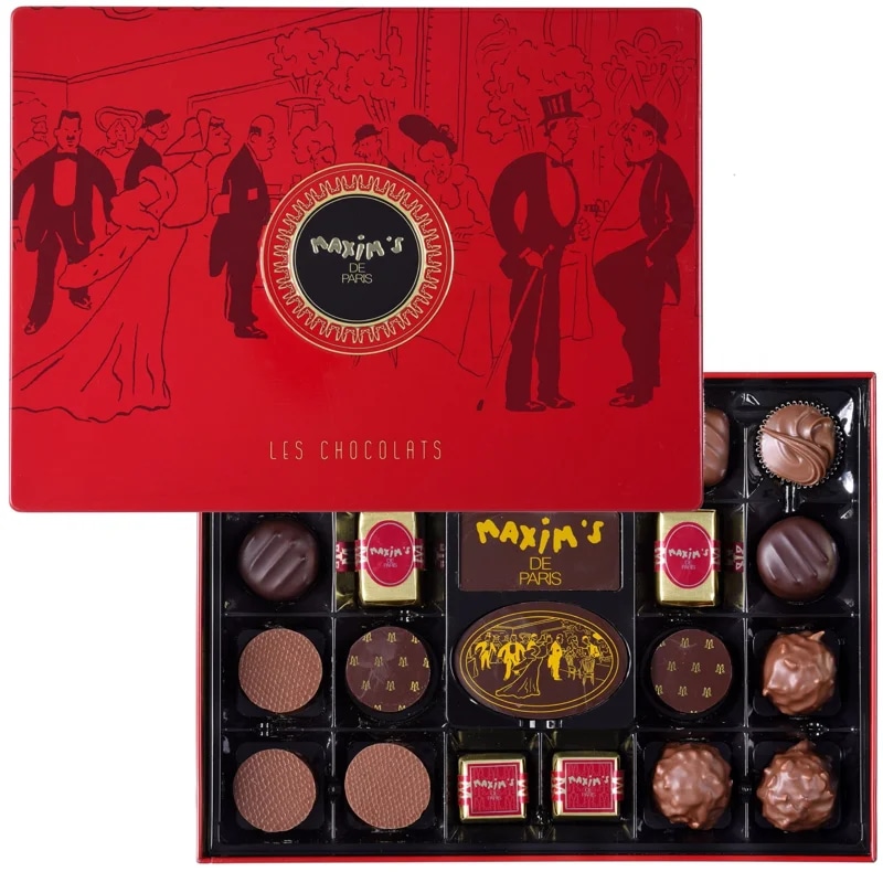 Maxim's de Paris Pralinky v plechové krabičce