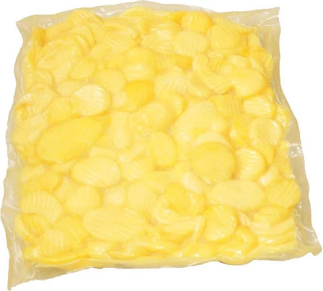 Brambory vařené plátky vakuované