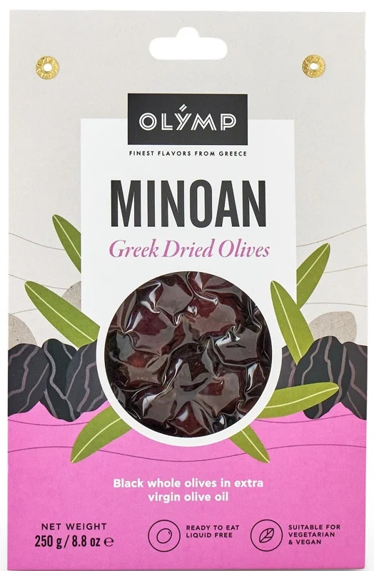 Olymp Sušené černé olivy vakuované