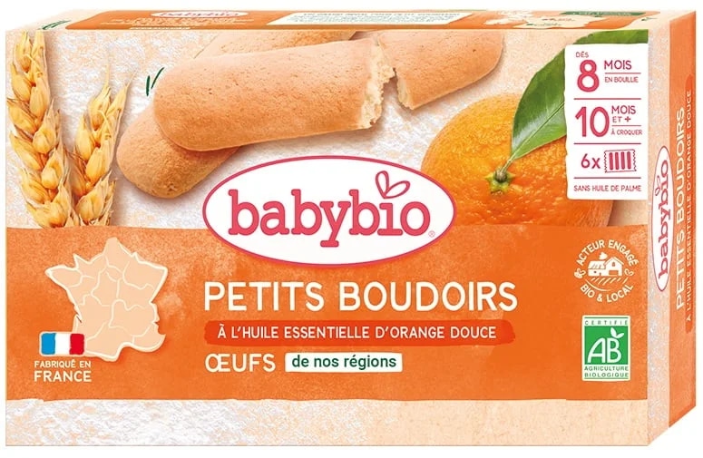 Babybio BIO Pomerančové piškoty