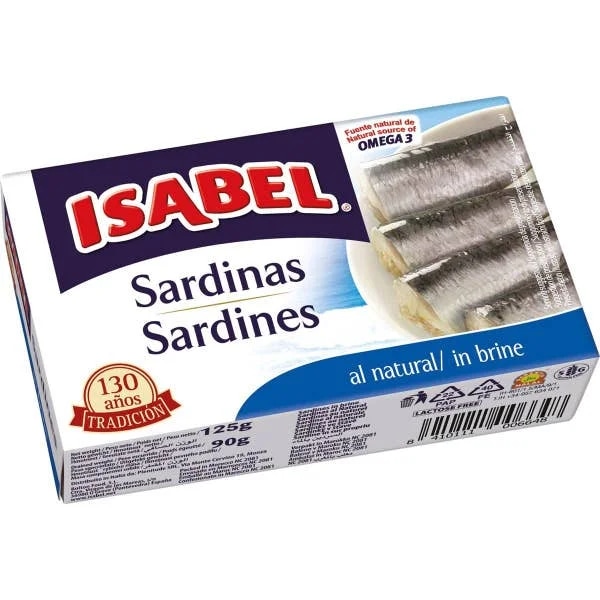 Isabel Sardinky ve vlastní šťávě