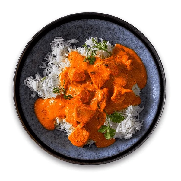 Authentic Butter Chicken s basmati rýží
