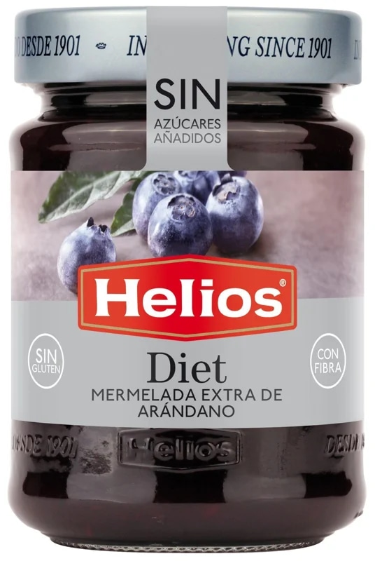 Helios Borůvková pomazánka se sladidly