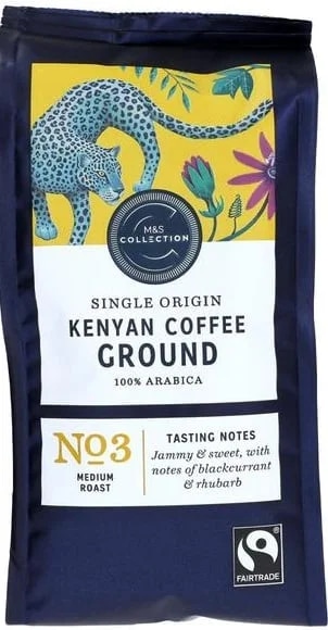 Marks & Spencer Keňská pražená mletá káva Fairtrade 100% Arabica