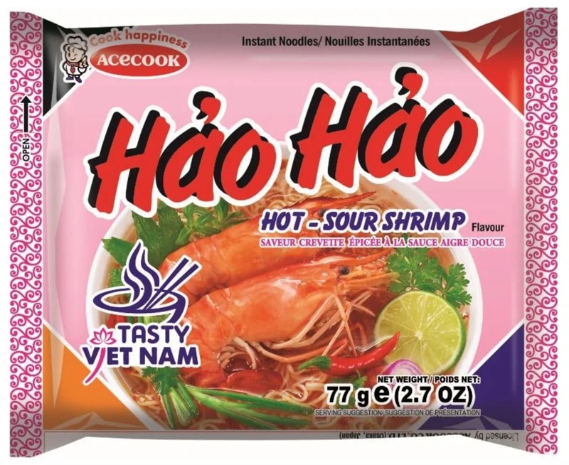 Acecook Instantní nudle s krevetami pálivé a kyselé