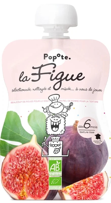 Popote BIO Kapsička fík