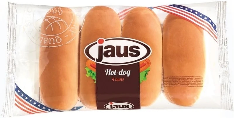 Kuchenmeister Hot dog žemle 4×62 g