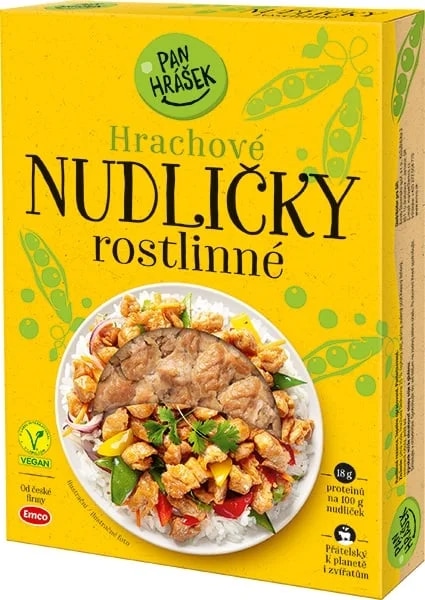 Pan Hrášek Rostlinné nudličky