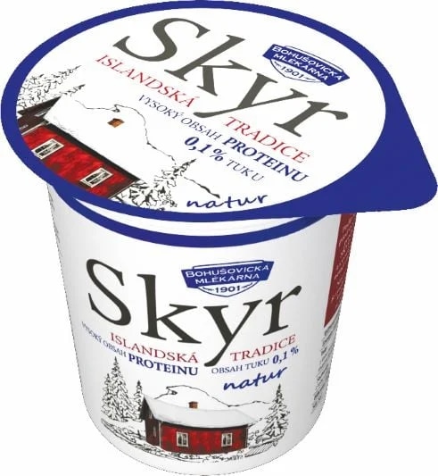 Bohušovická mlékárna Skyr 0,1 % natur