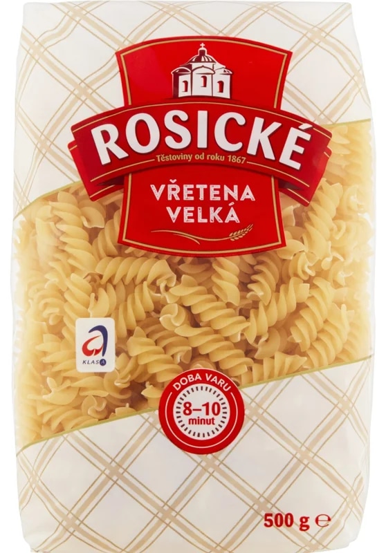 Rosické těstoviny vřetena velká