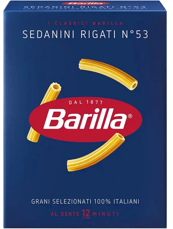 Barilla Sedani Rigati Grani Selezionati 100% Italiani
