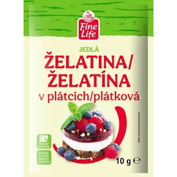 Fine Life Želatina plátky