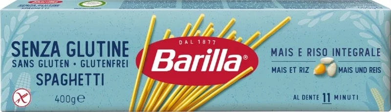 Barilla Spaghetti bezlepkové