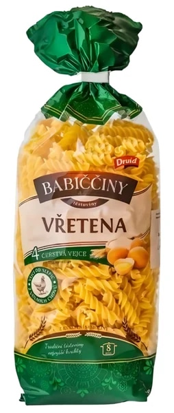 Druid Babiččiny těstoviny - Vřetena