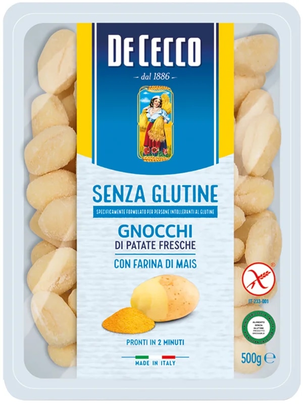 De Cecco Gnocchi di Patate senza Bezlepkové
