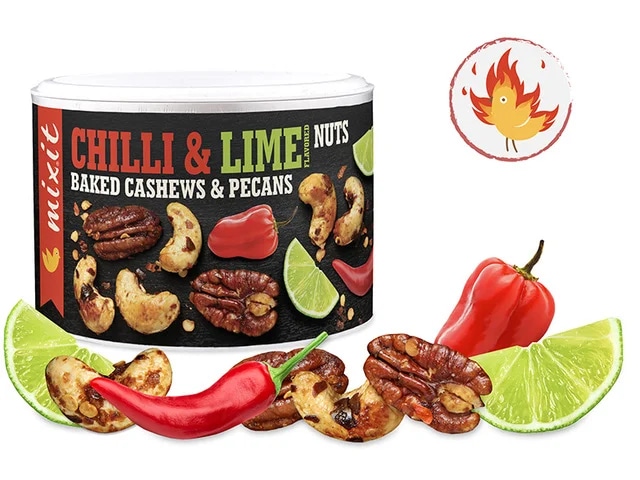 MIXIT Oříšky z pece - Habanero chilli a limetka
