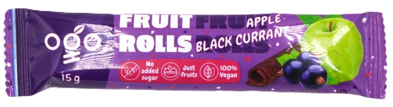 OGO Ovocná trubička jablko - černý rybíz