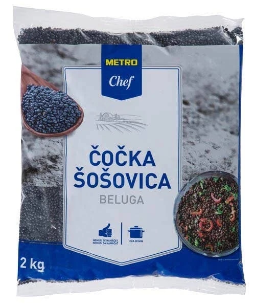 Metro Chef Čočka Beluga