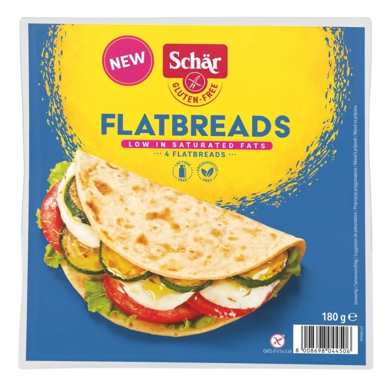 Schär Bezlepkové tortilla placky