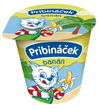 Pribináček banánový