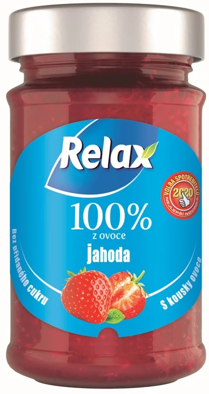 Relax 100% z ovoce jahoda