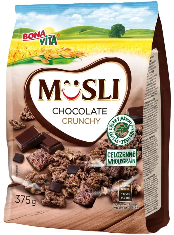 Bonavita Crunchy Müsli s čokoládou