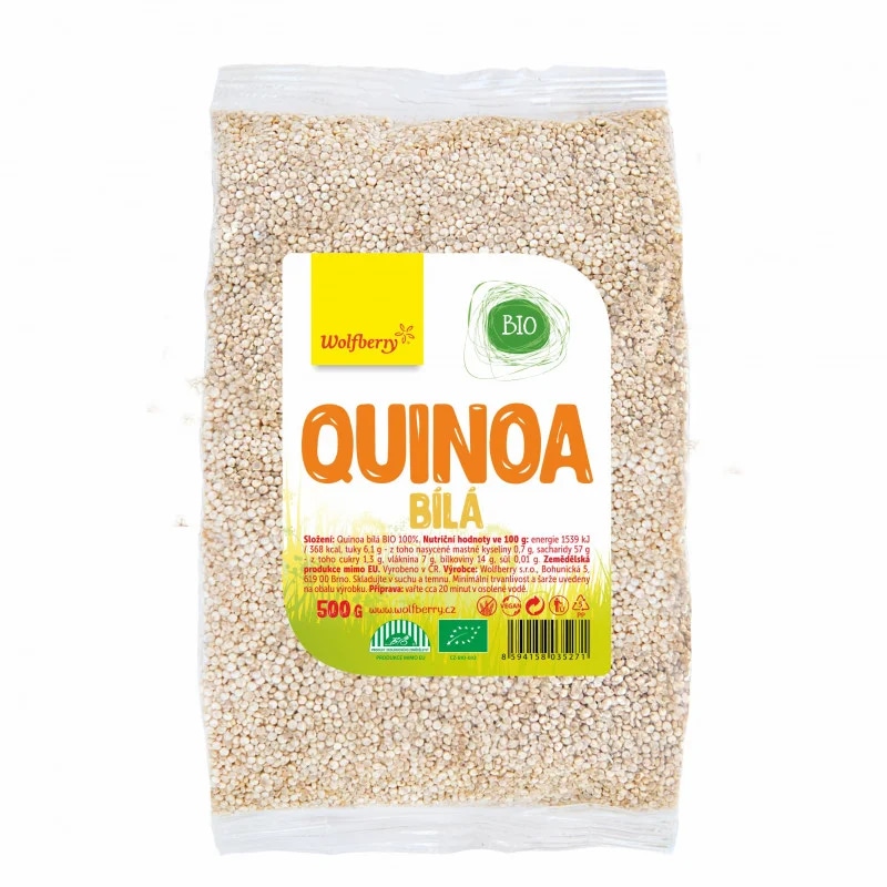 Wolfberry BIO Bílá Quinoa