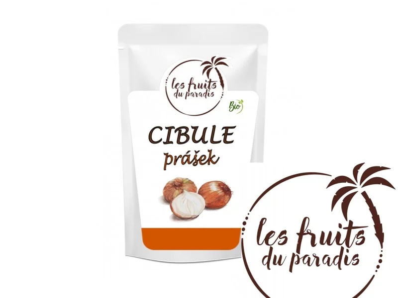 Les fruits de paradis Cibulový prášek BIO