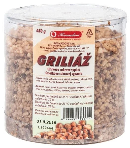 Kovandovi Griliáž (Griliáš) pro zdobení dortů