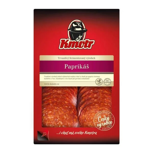Kmotr Paprikáš salám plátky