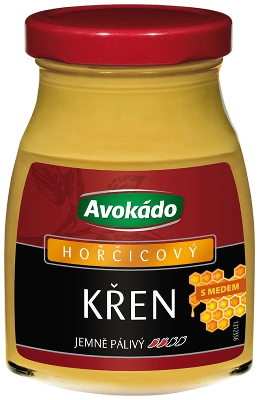 Avokádo Křen hořčicový s medem