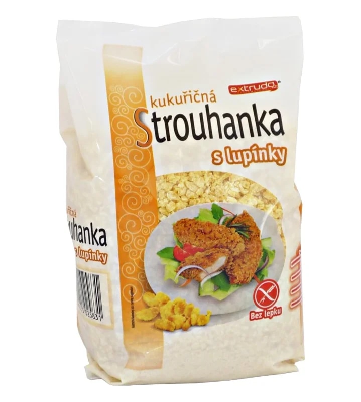 Extrudo Bezlepková kukuřičná strouhanka s lupínky