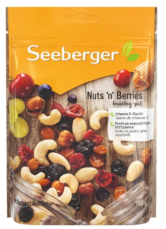 Seeberger Směs ořechů a bobulí