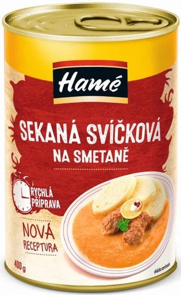 Hamé Sekaná svíčková na smetaně