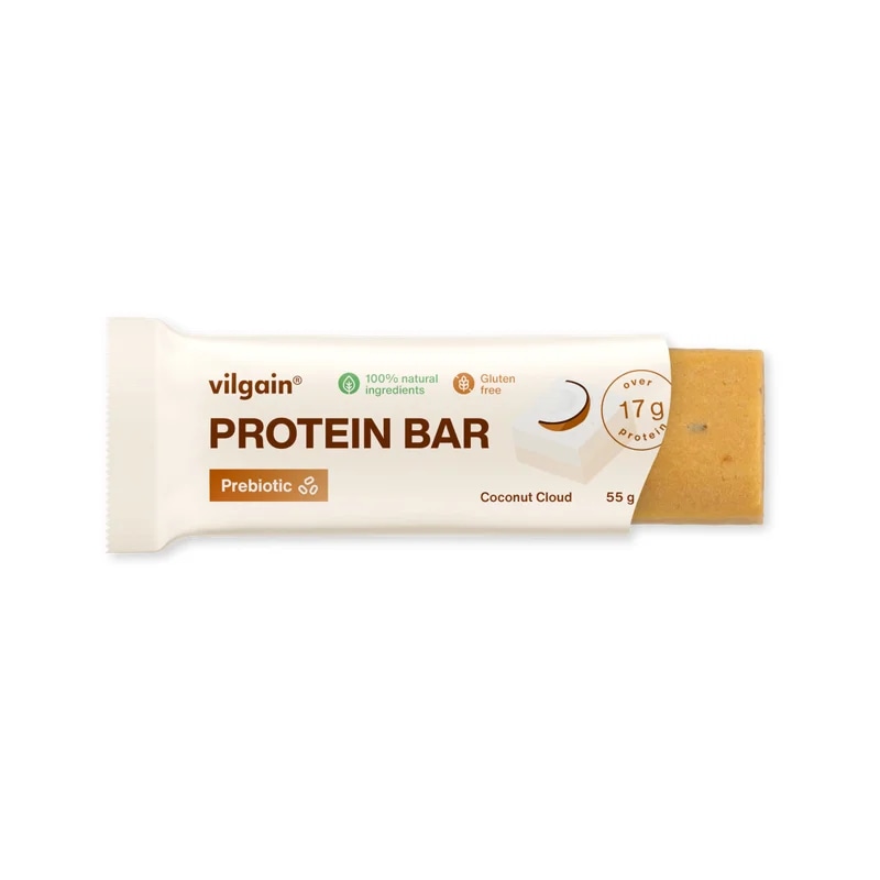Vilgain Prebiotic Protein Bar – Coconut Cloud
