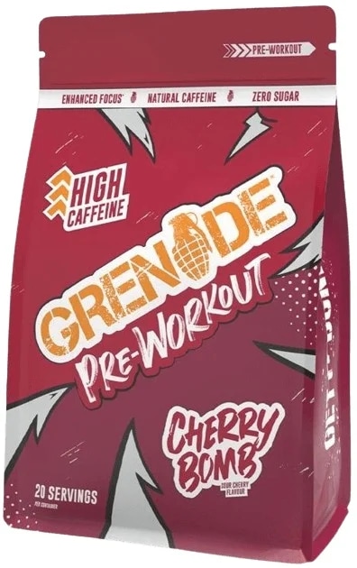 Grenade Pre-Workout - kyselé višně