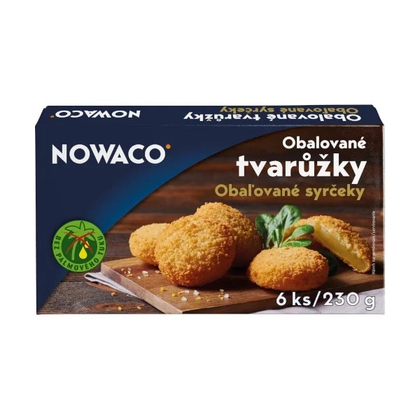 Nowaco obalované tvarůžky