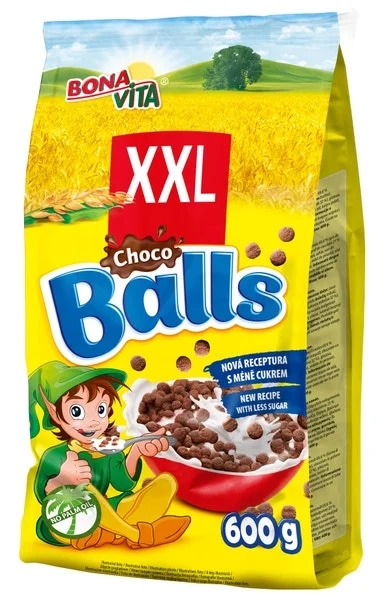 Bonavita Choco balls cereální kuličky s kakaem