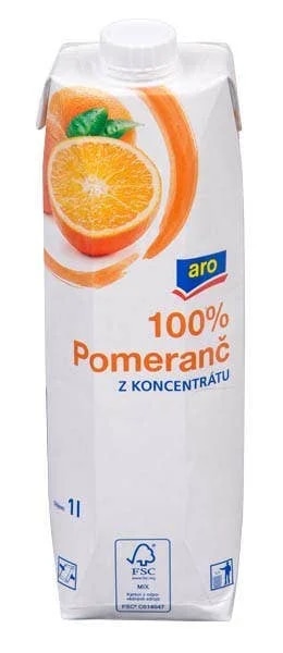 ARO Pomeranč 100% džus