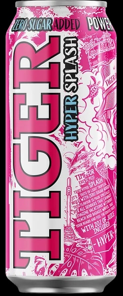 Tiger Energy Drink Hyper Splash