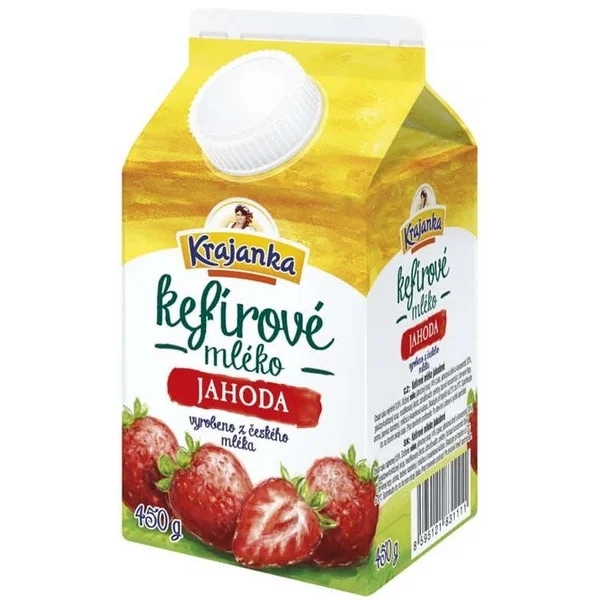 Krajanka Kefír jahodový