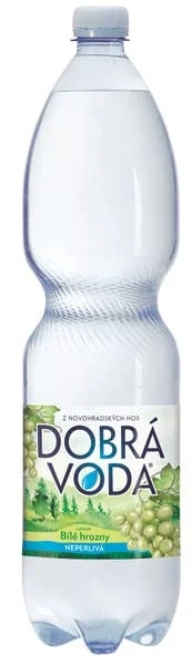 Dobrá voda Neperlivá s příchutí bílé hrozny 6x1,5L